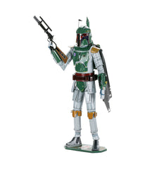 Metal Earth Premium Series ICONX 3D Metal Model Kit - Star Wars Boba Fett Multi