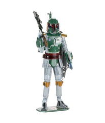 Metal Earth Premium Series ICONX 3D Metal Model Kit - Star Wars Boba Fett Multi