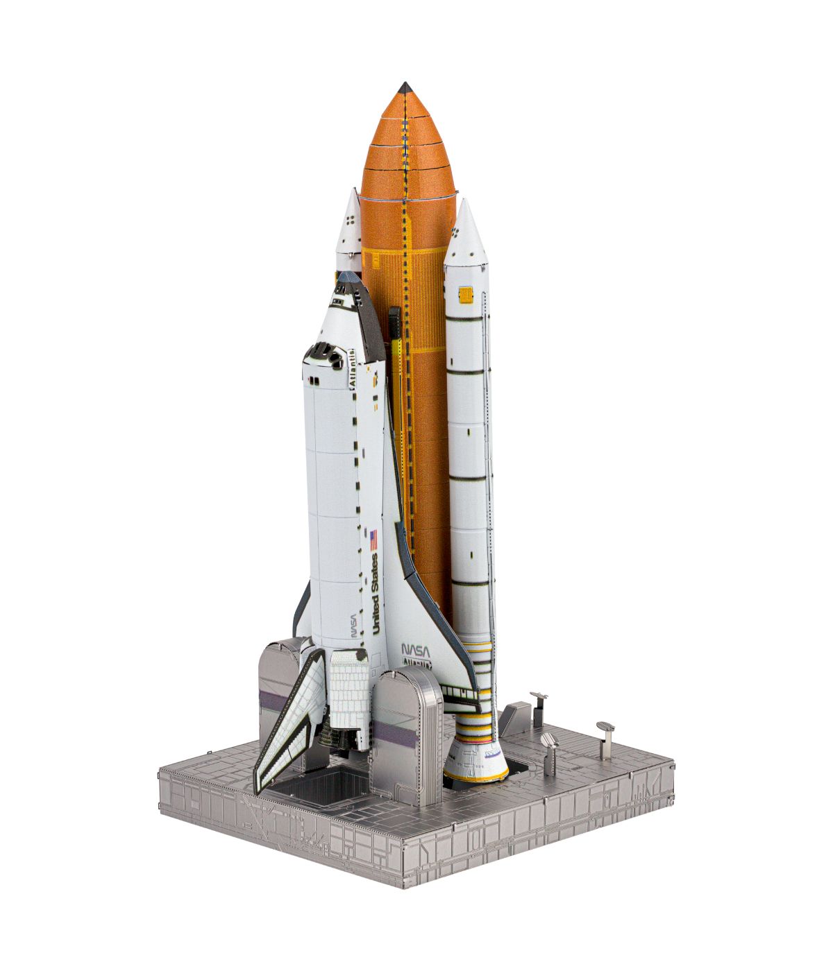  Metal Earth Premium Series ICONX 3D Metal Model Kit - Space Shuttle Launch Kit Multi - Multi - Bonton