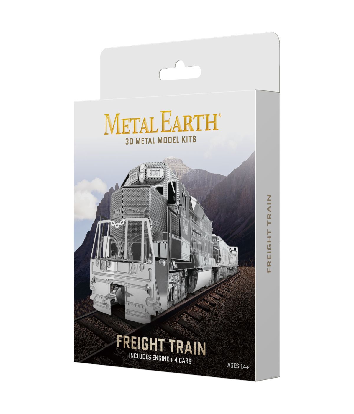  Metal Earth 3D Metal Model Kit - Freight Train Box Set Multi - Multi - Bonton