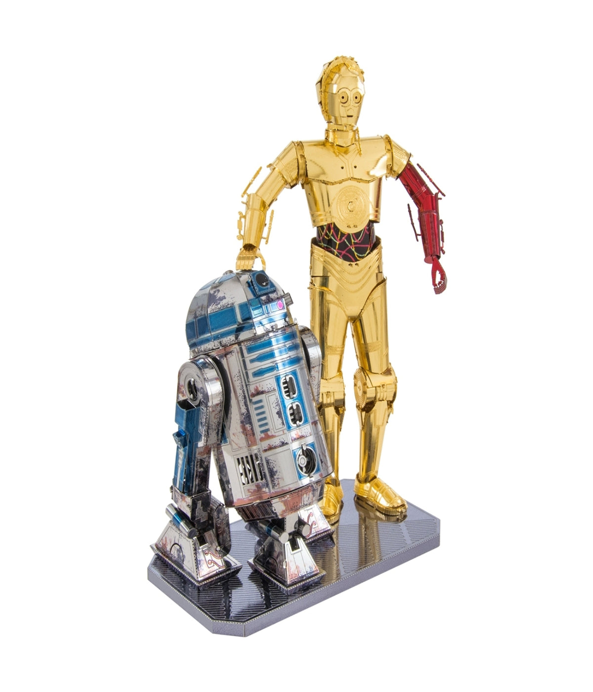  Metal Earth 3D Metal Model Kit - Star Wars R2-D2 & C-3PO Box Set Multi - Multi - Bonton