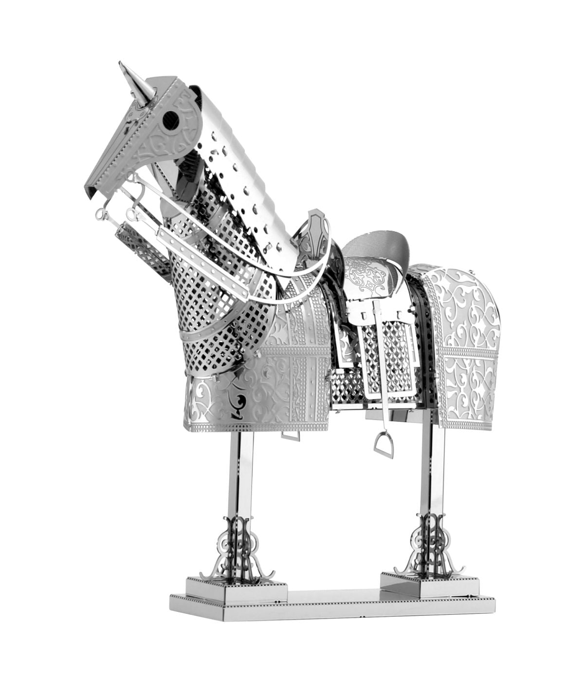  Metal Earth 3D Metal Model Kit - Horse Armor Multi - Multi - Bonton