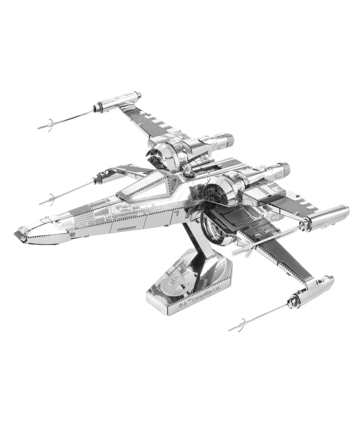  Metal Earth 3D Metal Model Kit - Star Wars Episode 7 Poe Dameron's X-Wing Fighter Multi - Multi - Bonton