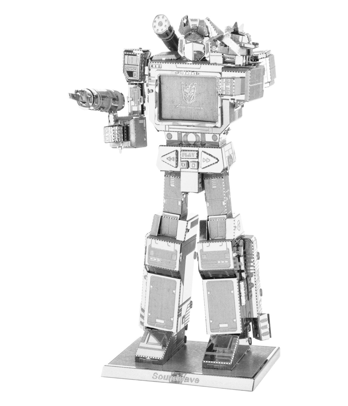  Metal Earth 3D Metal Model Kit - Transformers Soundwave Multi - Multi - Bonton