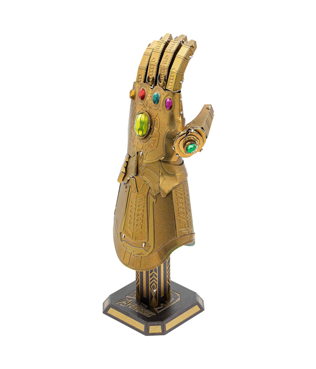  Metal Earth 3D Metal Model Kit - Marvel Avengers Endgame Infinity Gauntlet Multi - Multi - Bonton