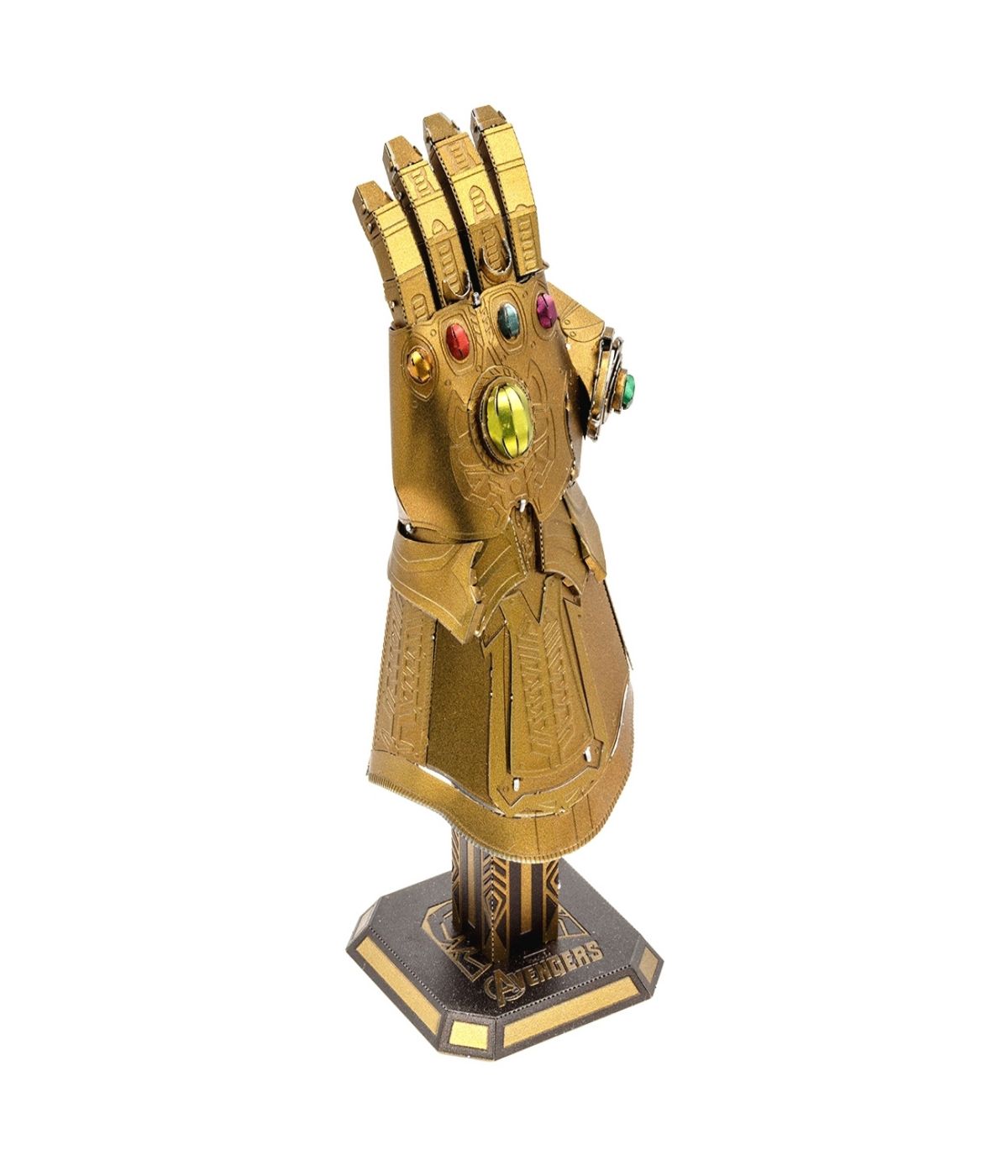  Metal Earth 3D Metal Model Kit - Marvel Avengers Endgame Infinity Gauntlet Multi - Multi - Bonton