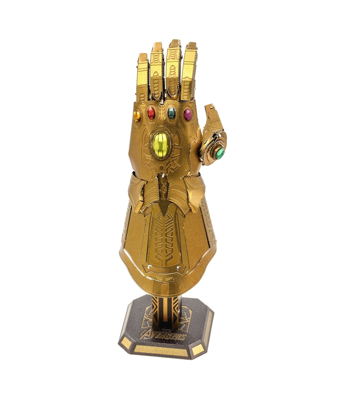  Metal Earth 3D Metal Model Kit - Marvel Avengers Endgame Infinity Gauntlet Multi - Multi - Bonton