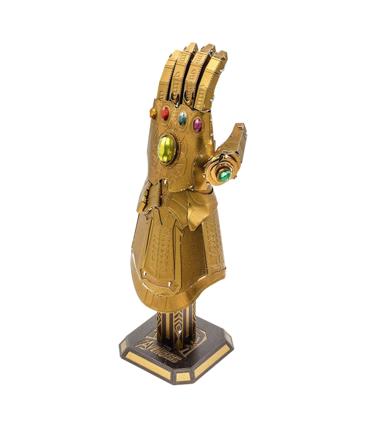  Metal Earth 3D Metal Model Kit - Marvel Avengers Endgame Infinity Gauntlet Multi - Multi - Bonton