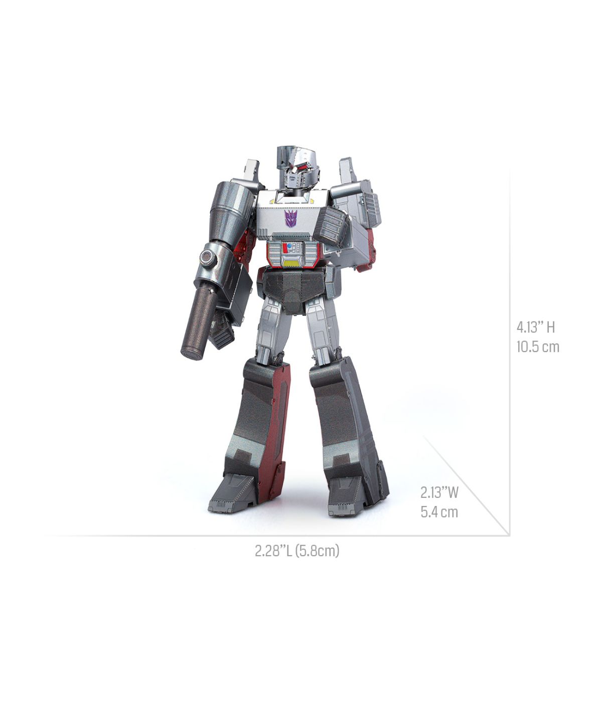  Metal Earth 3D Metal Model Kit - Transformers Color Megatron Multi - Multi - Bonton