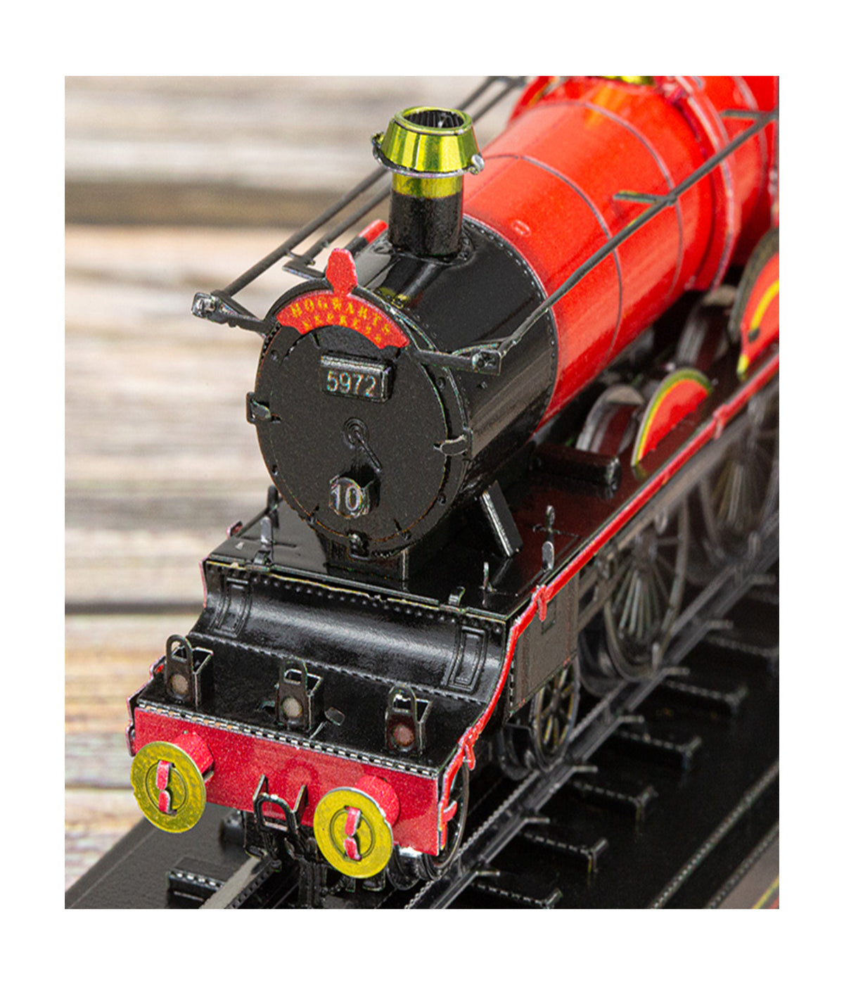  Metal Earth 3D Metal Model Kit - Harry Potter Hogwarts Express with Track Multi - Multi - Bonton