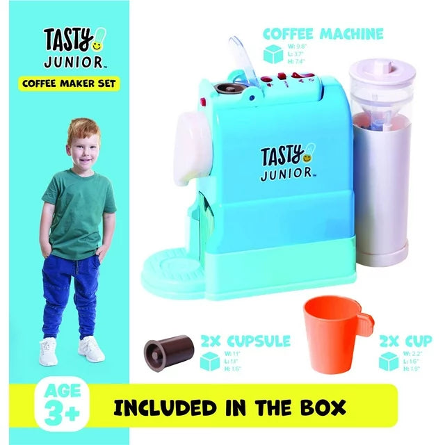  Tasty Jr Tasty Jr. Toy Coffee Maker Playset w/ Lights & Sound - Multi - Bonton