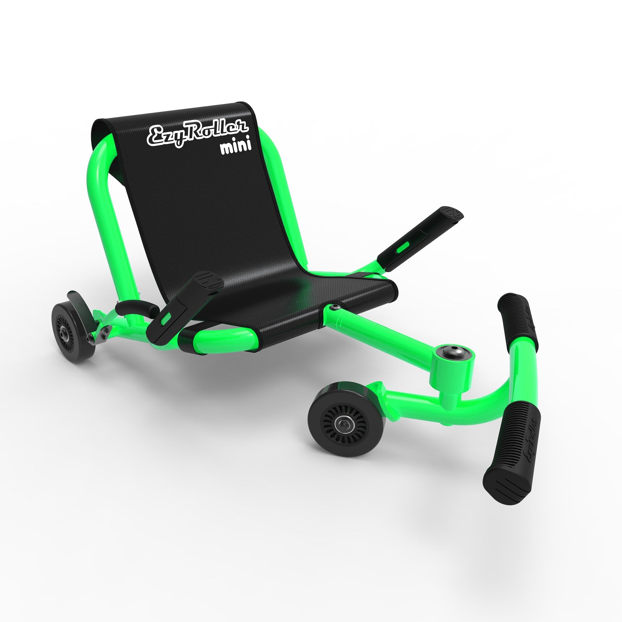  Ezyroller EzyRoller: Mini - Green - Ride-On Scooter, Cambering Motion, Pedal Free Cart, Hand Brakes, Extendable Frame, 45lb Capacity, Toddler & Kids Ages 2+ - Multi - Bonton