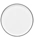  Noritake Colortex Stone Stax Round Platter - Black - Bonton