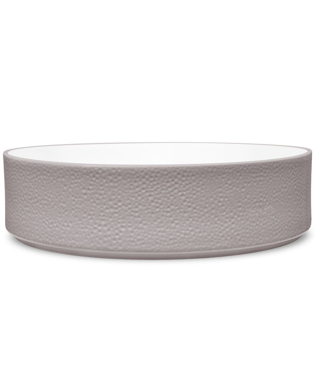  Noritake Colortex Stone Stax Serving Bowl - Taupe - Bonton