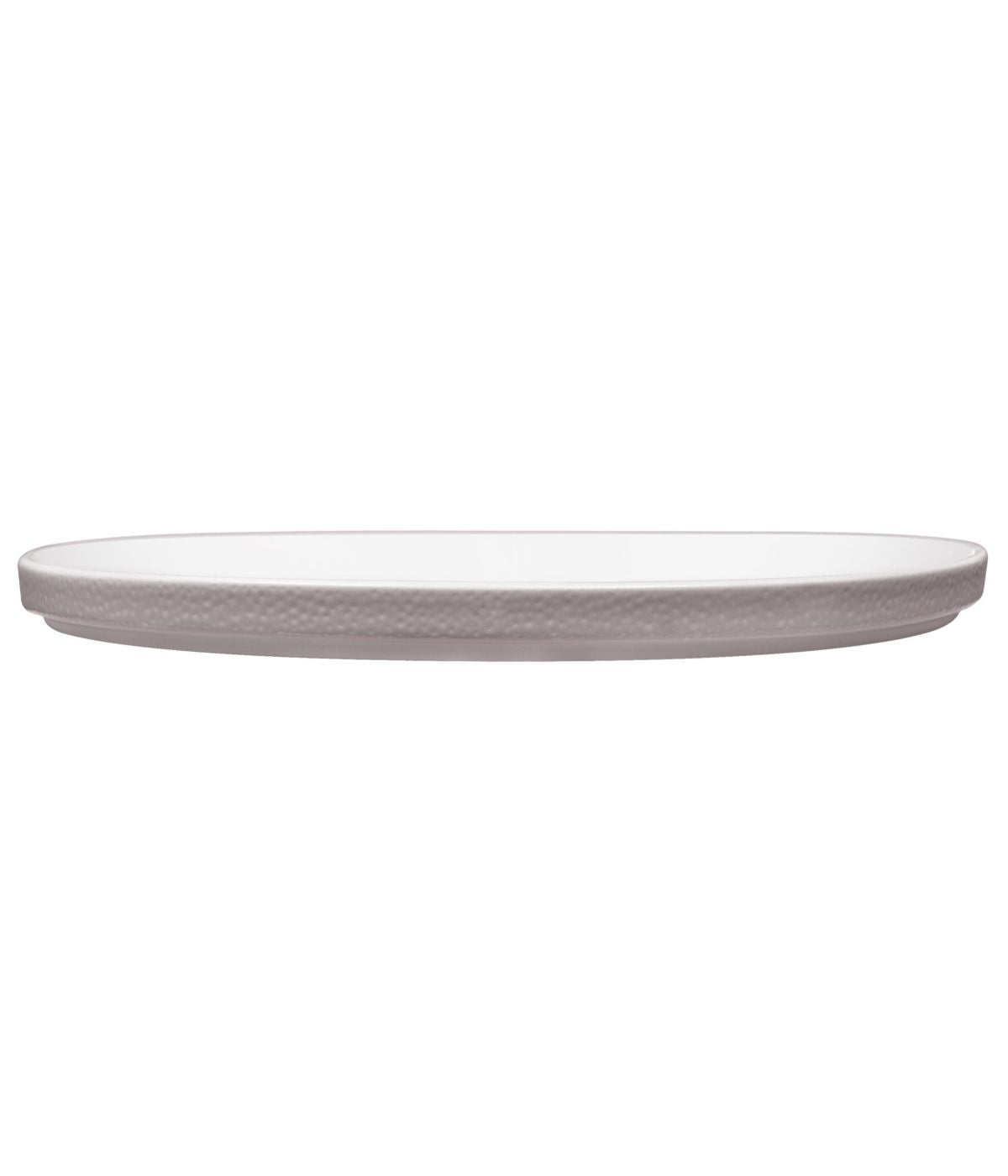  Noritake Colortex Stone Stax Round Platter - Taupe - Bonton