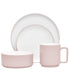  Noritake Colortex Stone 4 Piece Place Setting - Blush - Bonton