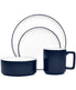  Noritake Colortex Stone 4 Piece Place Setting - Navy - Bonton