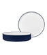  Noritake Colortex Stone Set of 4 Stax Salad Plates - Navy - Bonton