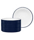  Noritake Colortex Stone Set of 4 Stax Deep Plate - Navy - Bonton