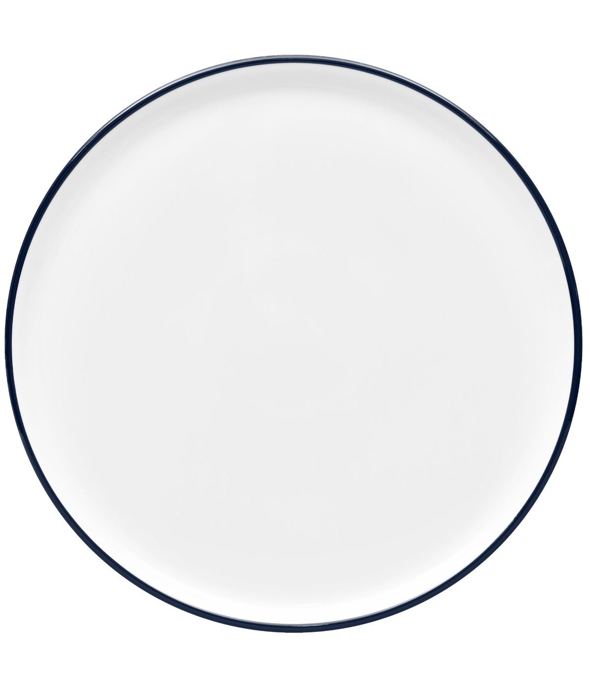  Noritake Colortex Stone Stax Round Platter - Navy - Bonton