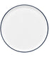  Noritake Colortex Stone Stax Round Platter - Navy - Bonton