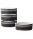  Noritake ColorStax Ombre Set of 4 Stax Cereal Bowls - Jet - Bonton