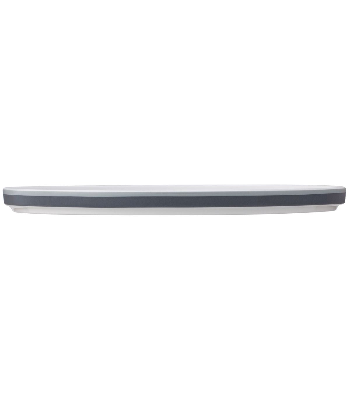  Noritake ColorStax Stripe Stax Round Platter - Grey - Bonton