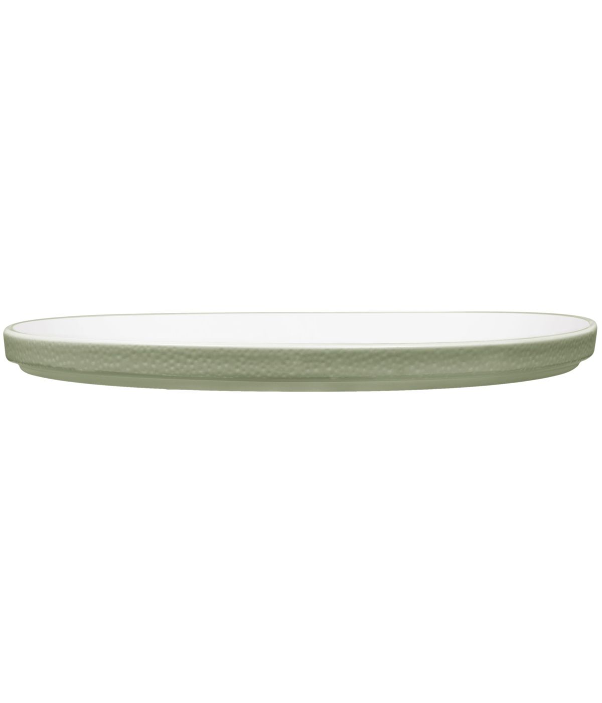  Noritake Colortex Stone Stax Round Platter - Sage - Bonton