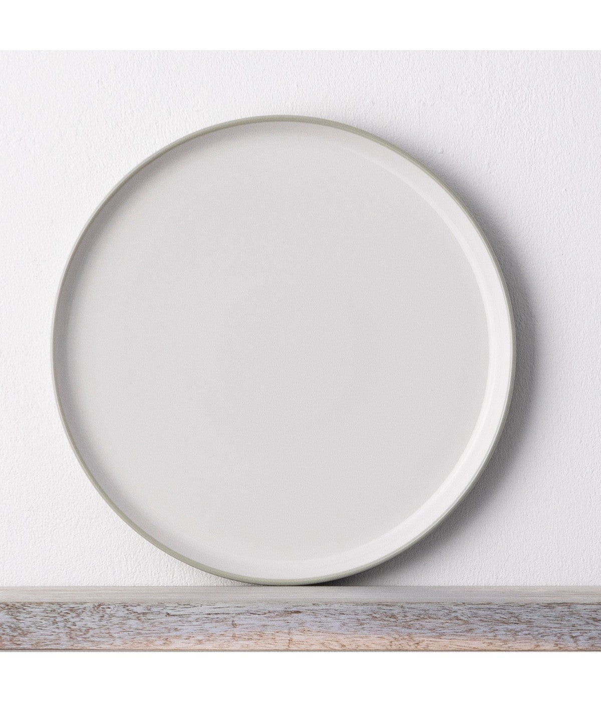  Noritake Colortex Stone Stax Round Platter - Sage - Bonton