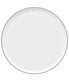  Noritake Colortex Stone Stax Round Platter - Aqua - Bonton