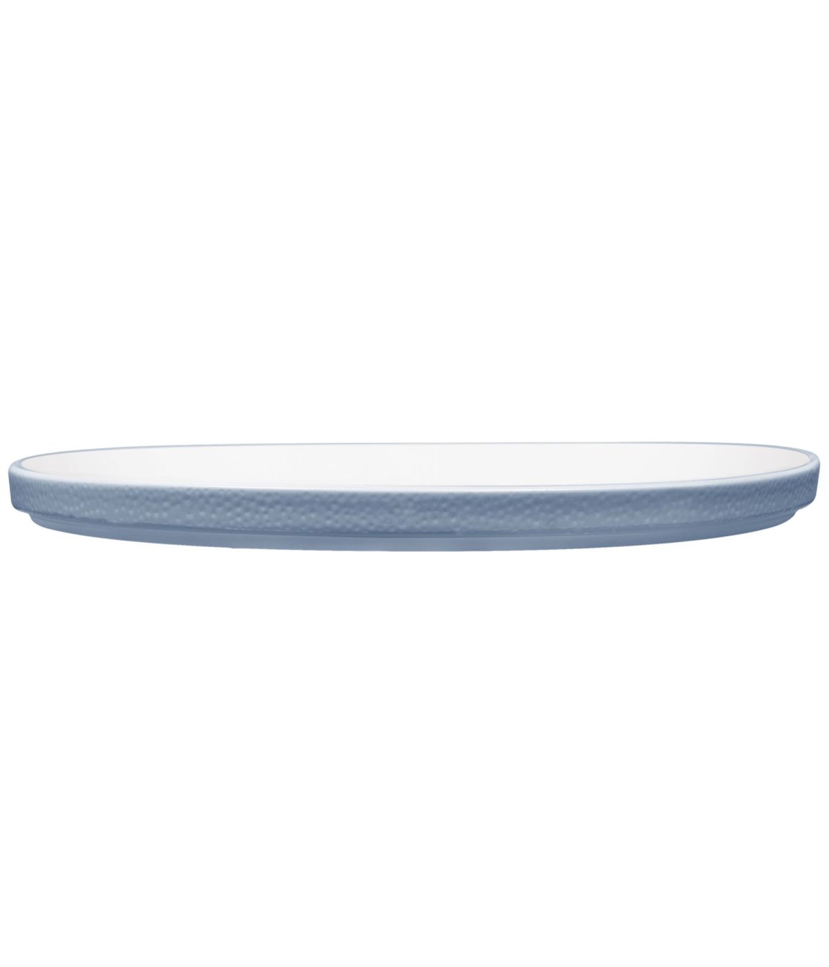  Noritake Colortex Stone Stax Round Platter - Aqua - Bonton