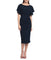 Boatneck Colman Sleeve Dress