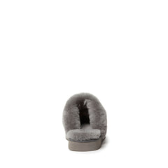 Fireside by Women's Sydney Shearling Fur Indoor/Outdoor Scuff Slipper