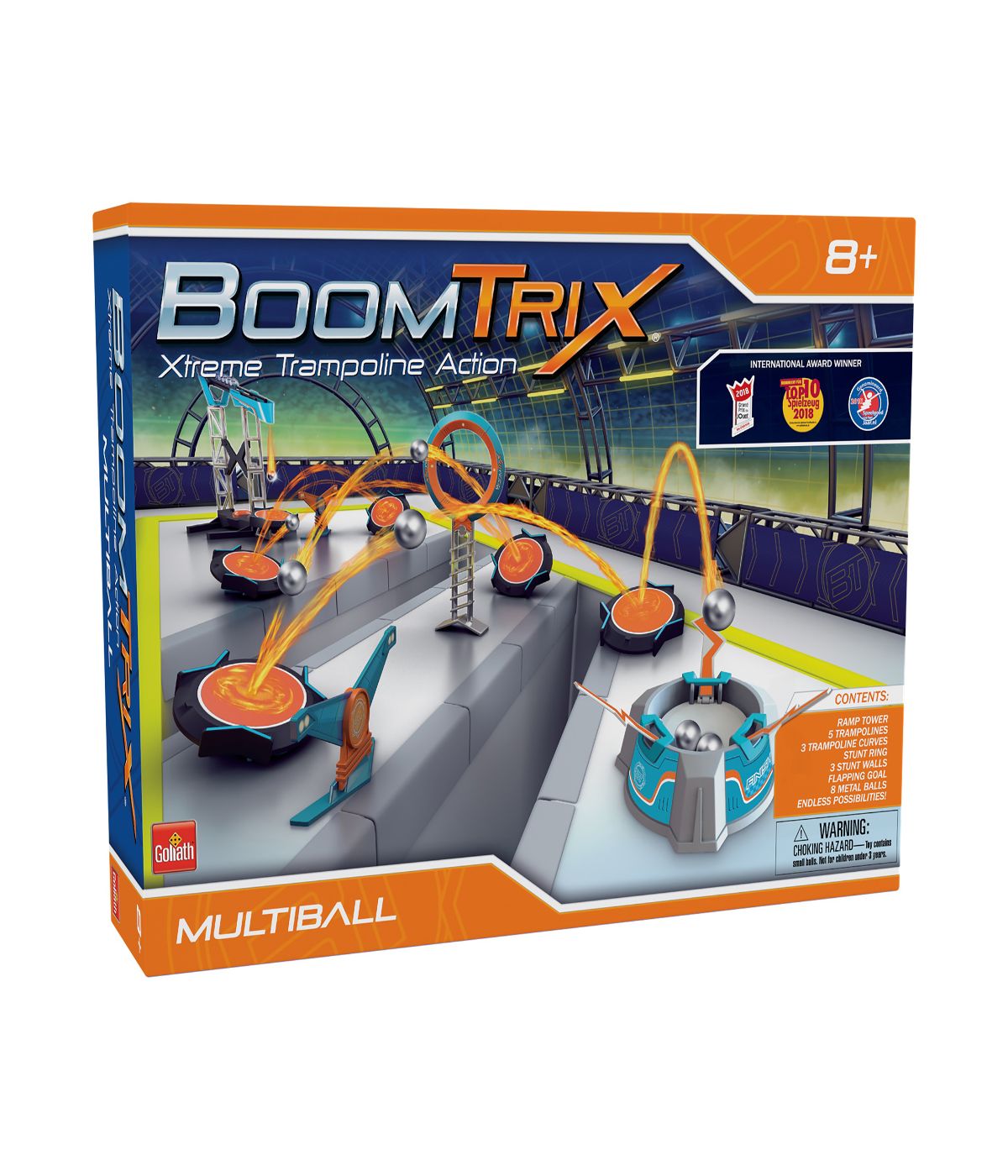  BoomTrix Xtreme Trampoline Action - Multiball Multi - Multi - Bonton