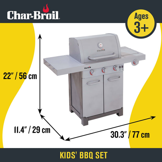 Char-Broil kids BBQ Playset W/ Realistic Steam & Sounds