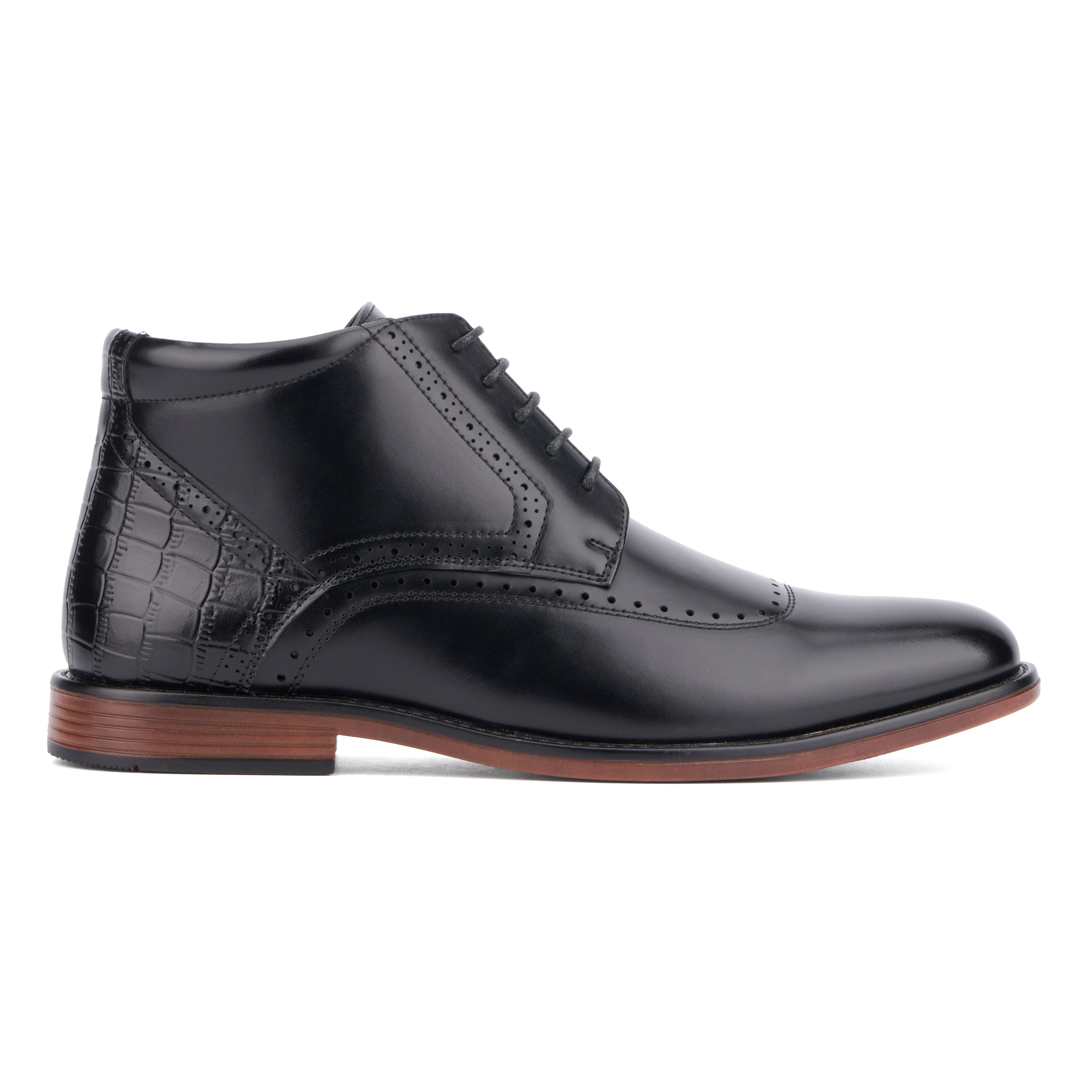  New York & Company Men's Lennon Ankle Boots - BLACK - Bonton