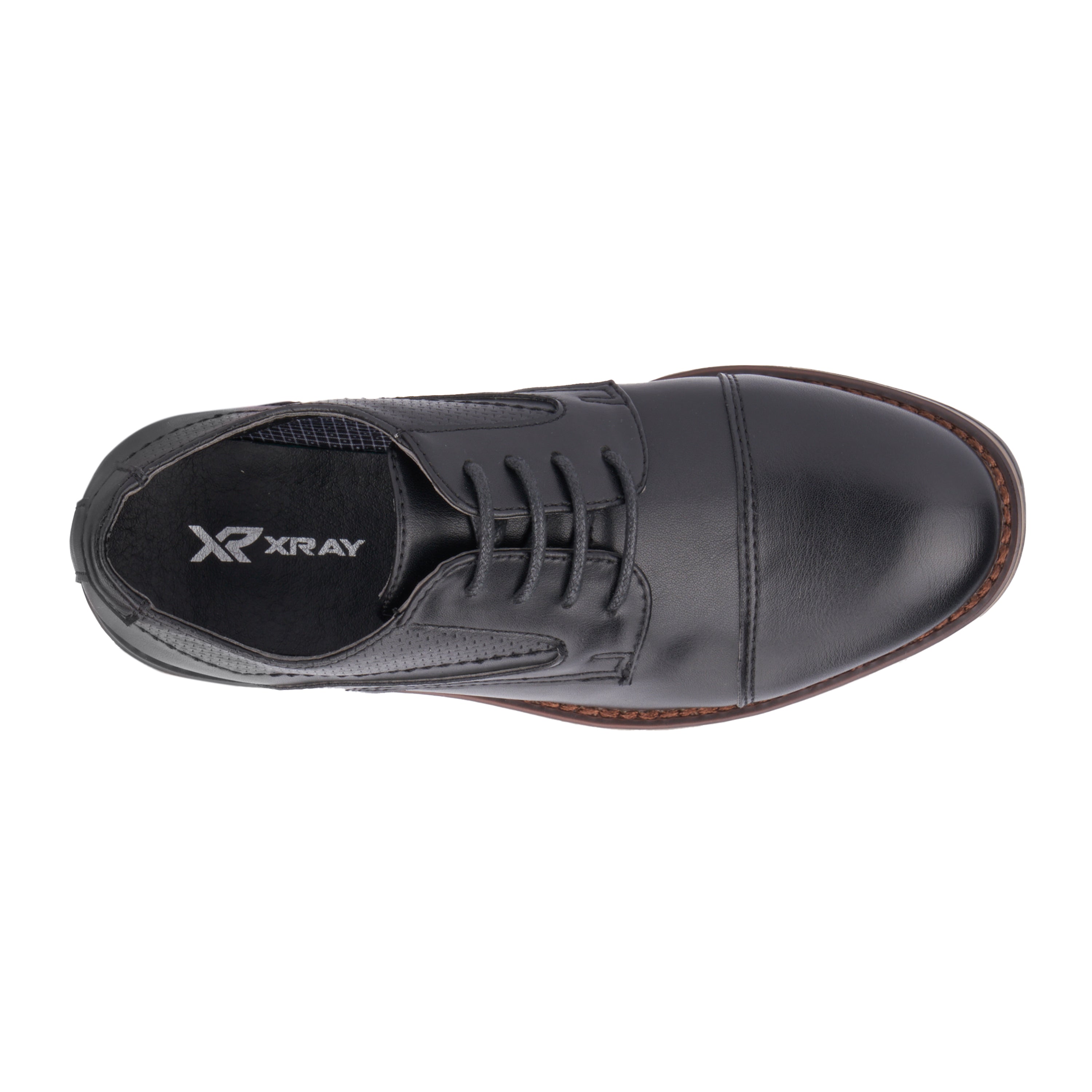  Xray Footwear Boy's Georgie Dress Oxford - Black - Bonton