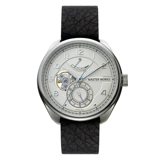 Master Works Mens Mechanical Leather Watch