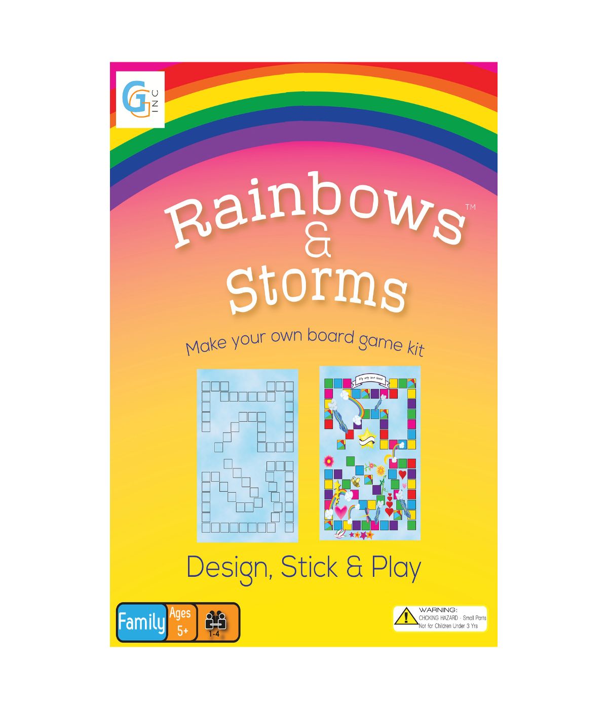  Rainbows & Storms Multi - Multi - Bonton