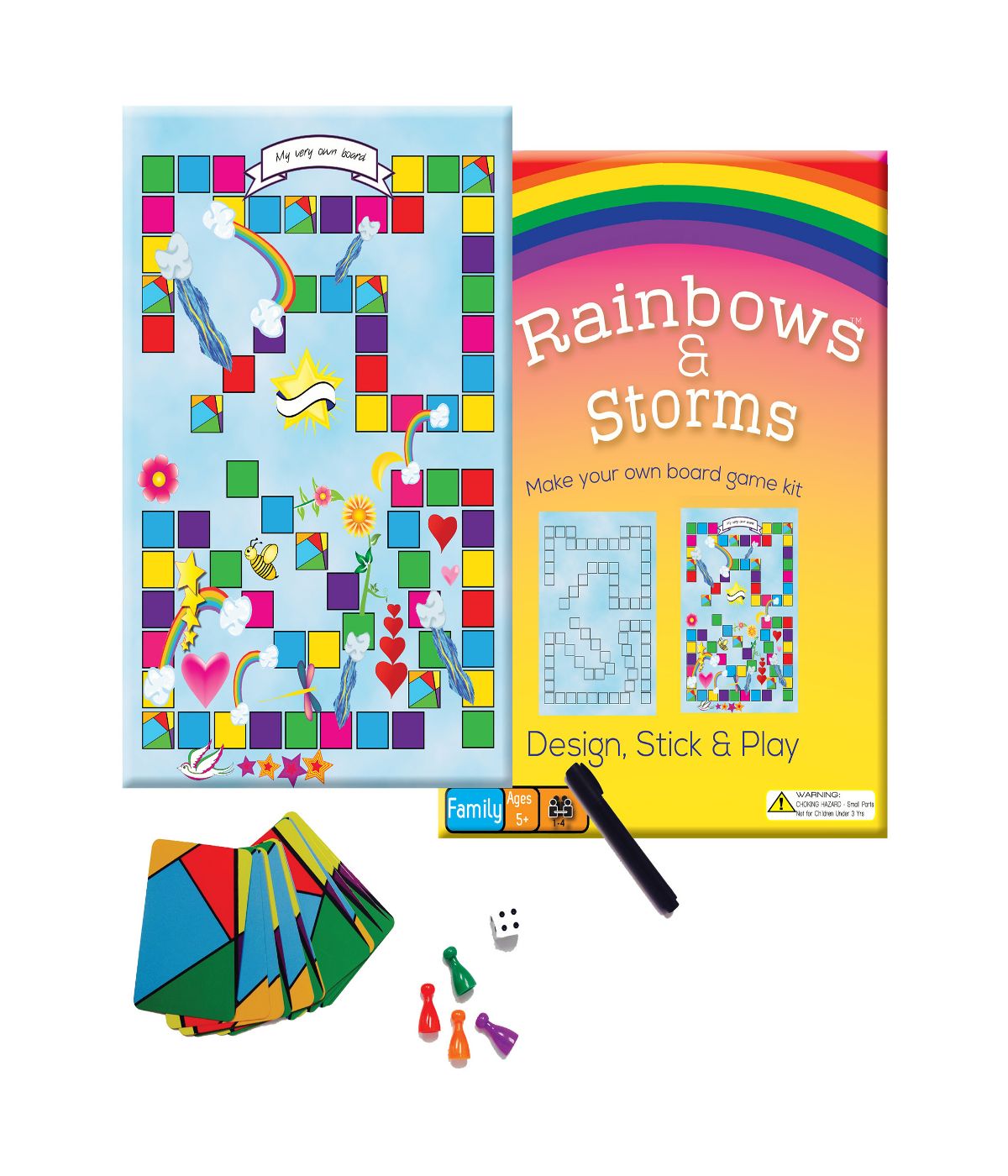  Rainbows & Storms Multi - Multi - Bonton