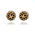  Georgina Jewelry Signature Flower Sphere Earrings - Black - Bonton