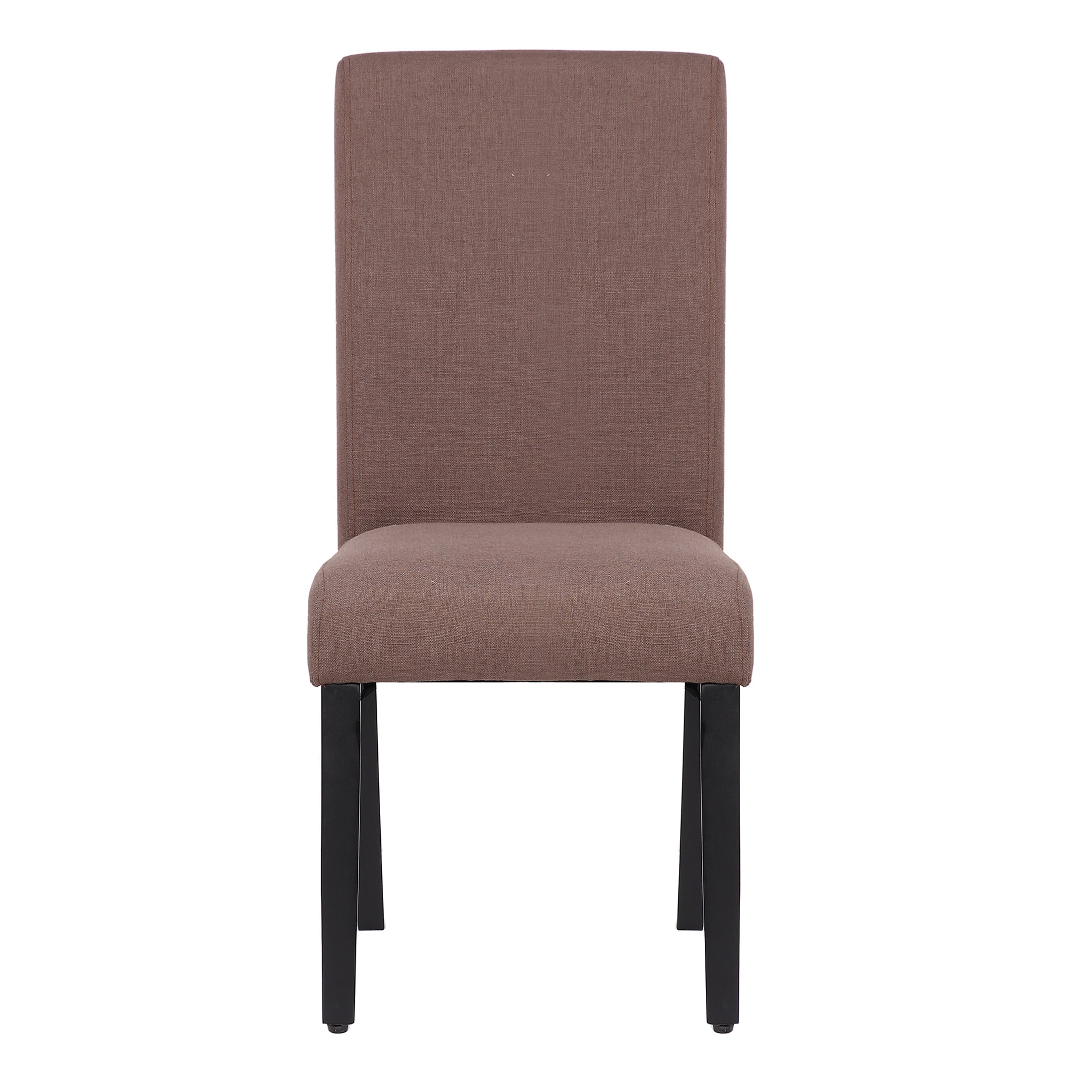  Westin Furniture Upholstered Linen Fabric Dining Side Chair, Set of 2 - Gray - Bonton