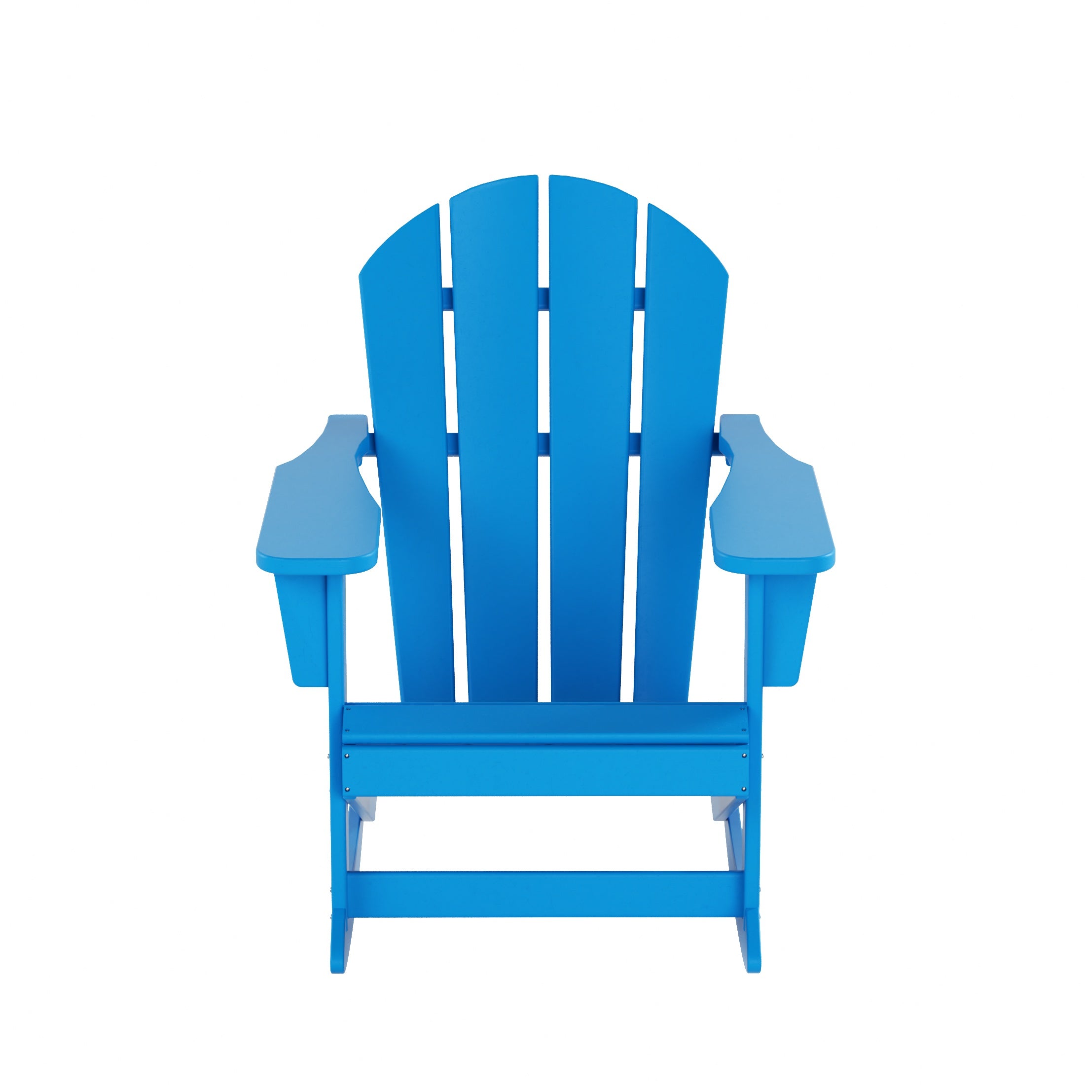  Westin Furniture Classic Porch Outdoor Patio Rocking Adirondack Chair - Navy Blue - Bonton