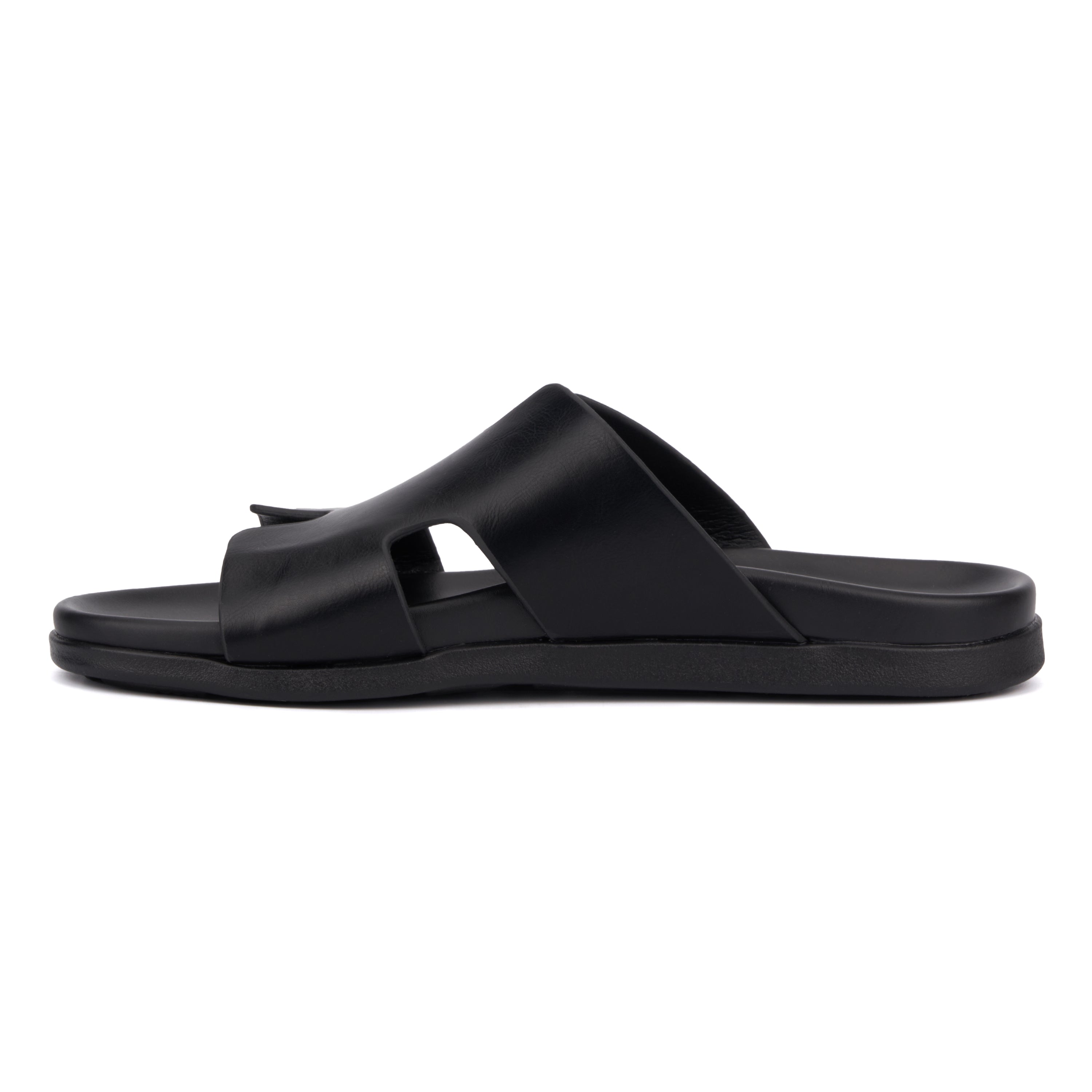  New York & Company Men's Chester Slide Sandals - Tan - Bonton