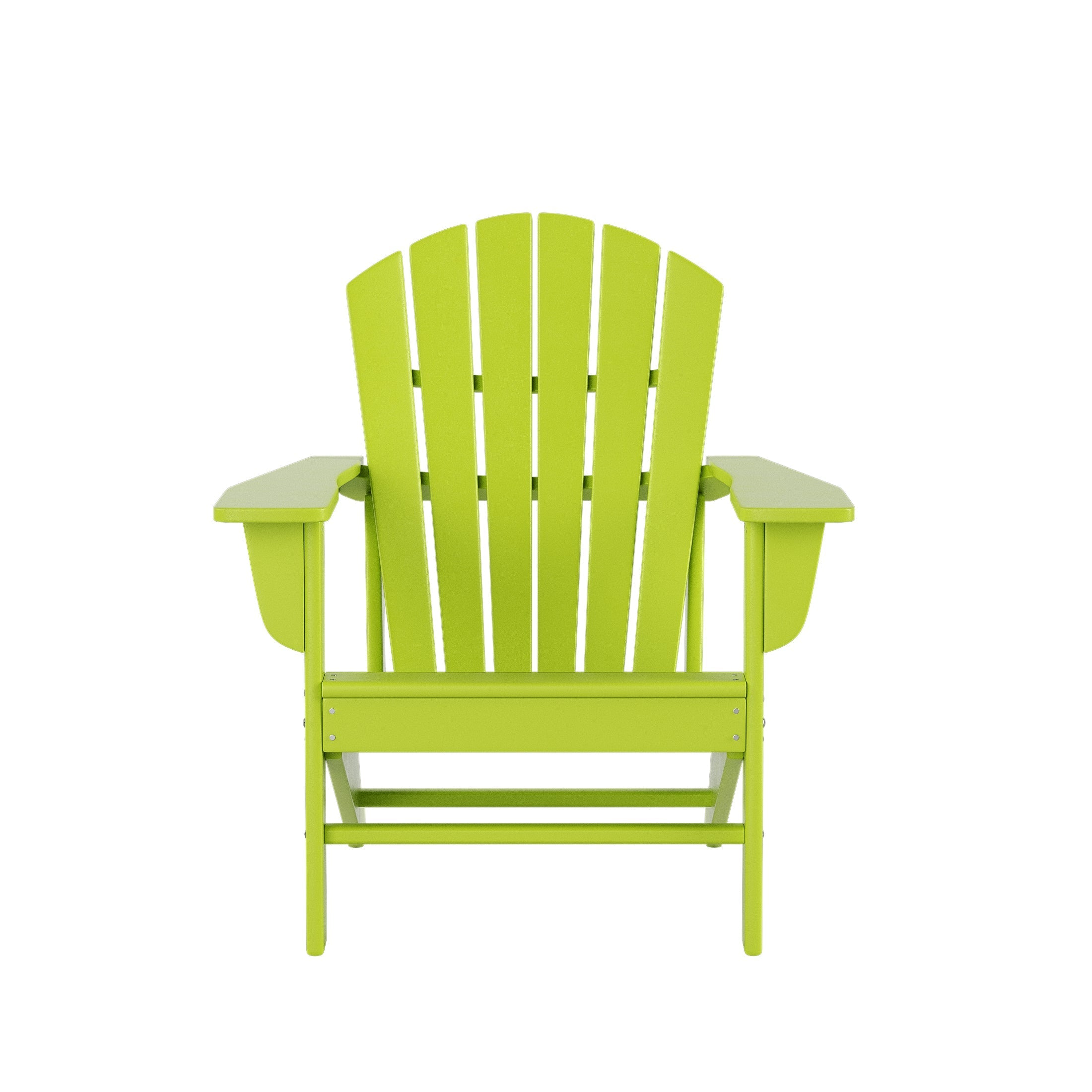  Westin Furniture Altura Outdoor Adirondack Chair with Ottoman 2-Piece Set - Dark Green - Bonton