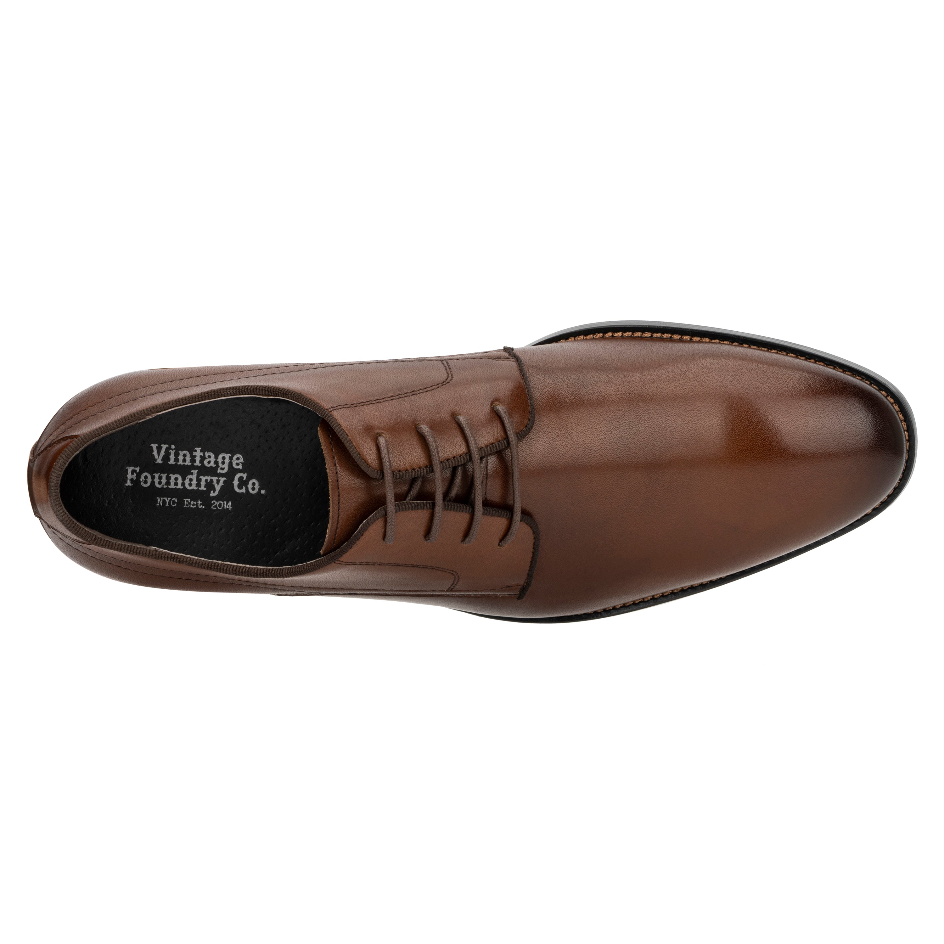  Vintage Foundry Co. Men's Elias Dress Oxfords - Brown - Bonton