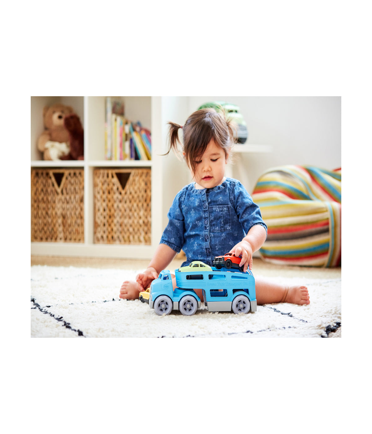  Car Carrier with Mini Cars Multi - Multi - Bonton