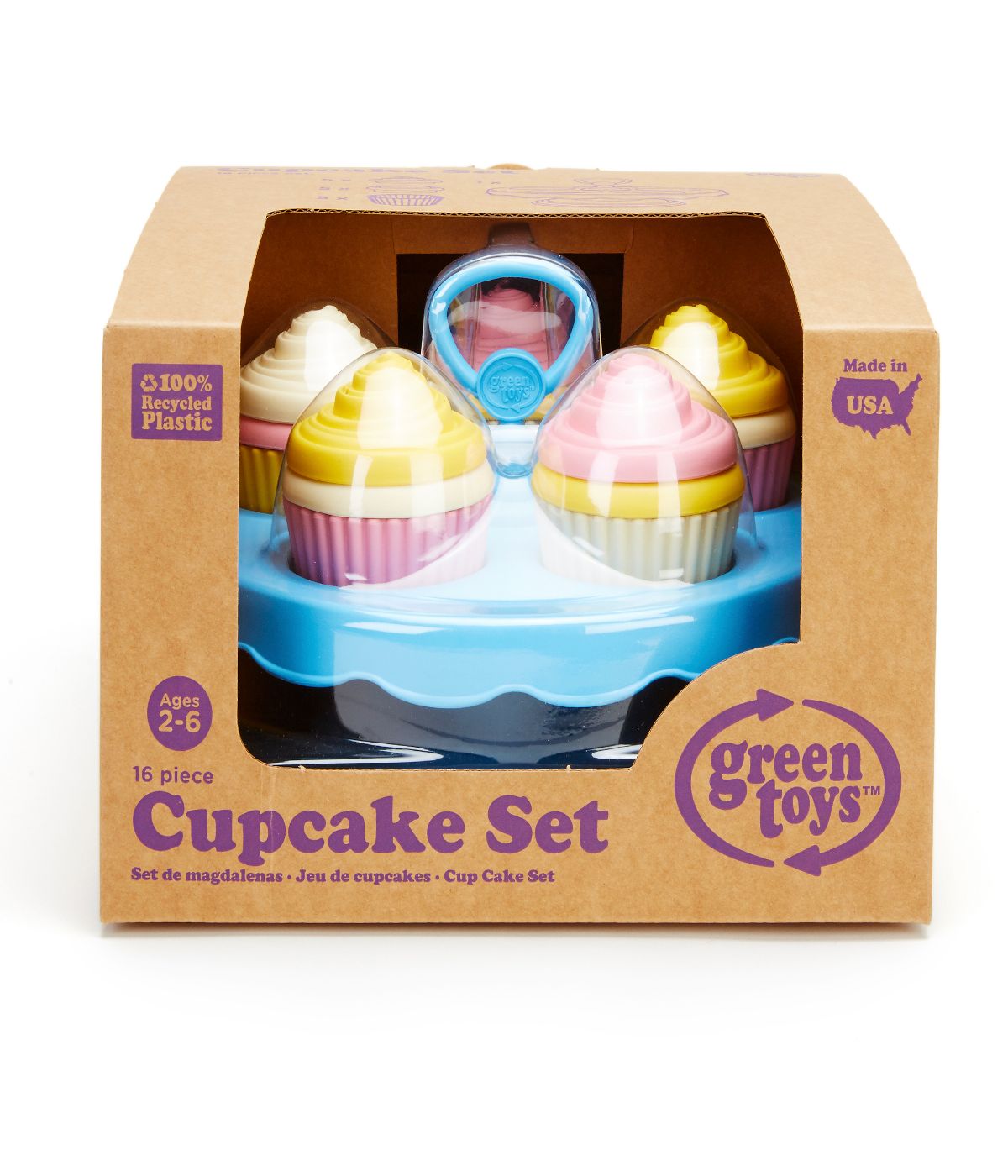  Cupcake Set Multi - Multi - Bonton