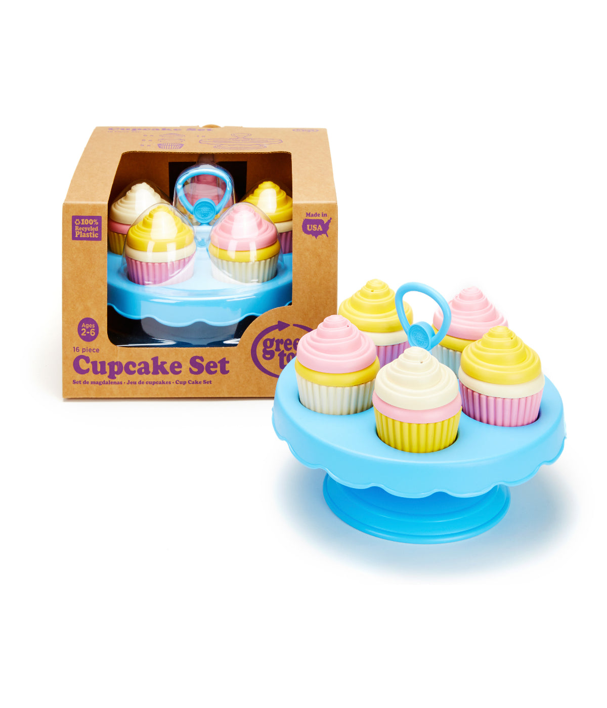  Cupcake Set Multi - Multi - Bonton