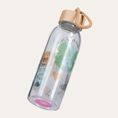 Greta Glass Water Bottle Decorating Craft